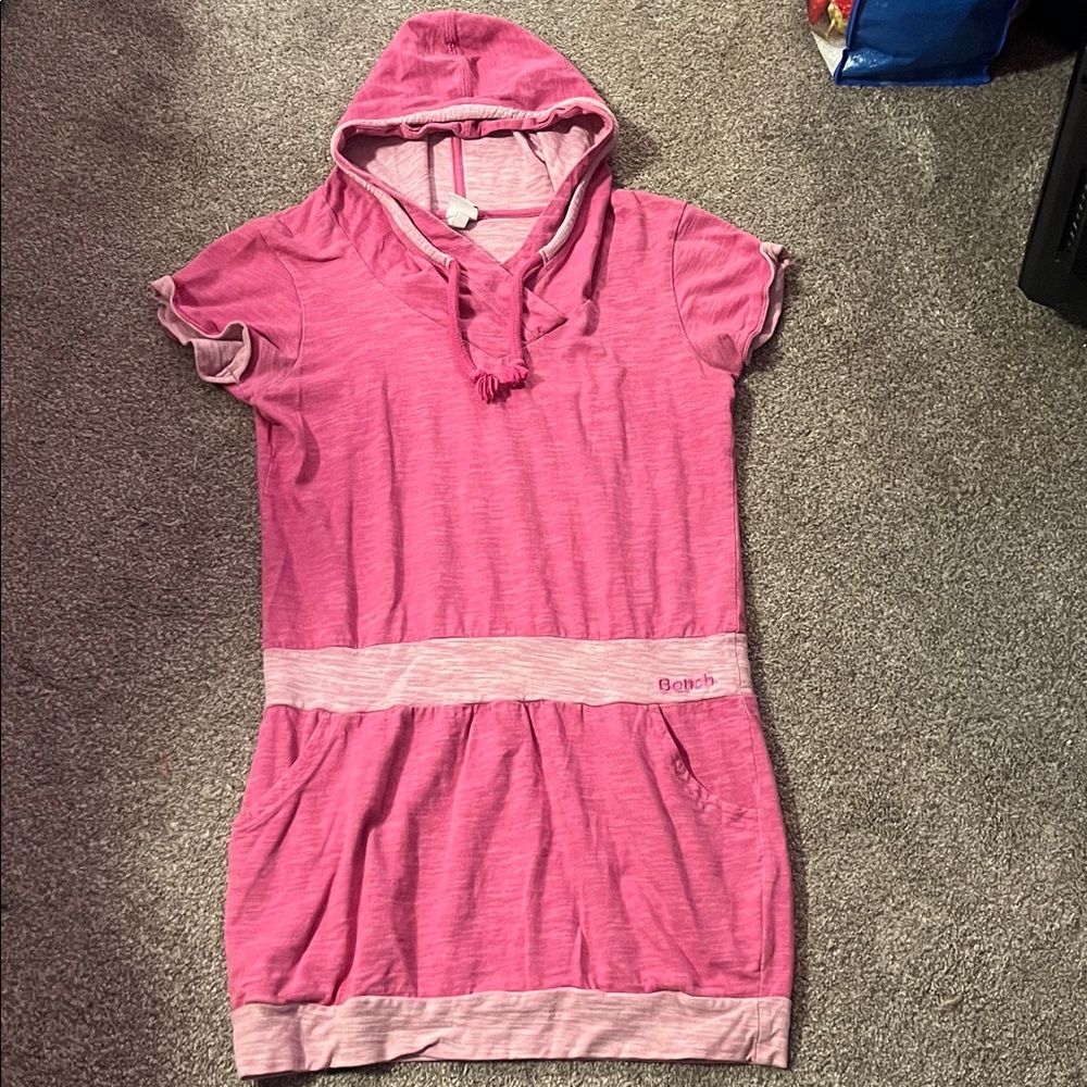Bench Fuchsia Hooded Dress
